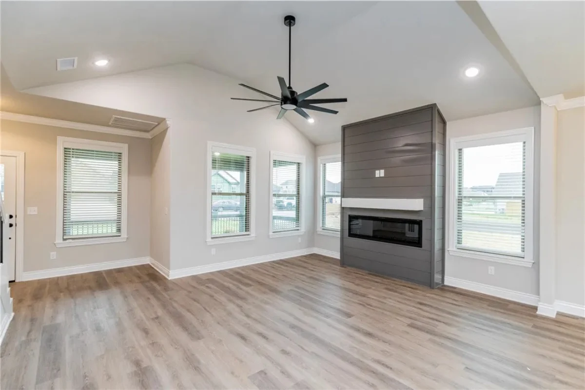 6608 SW Orange Ave, Bentonville, AR 72713 New Construction Home for Sale - Living Room Fireplace