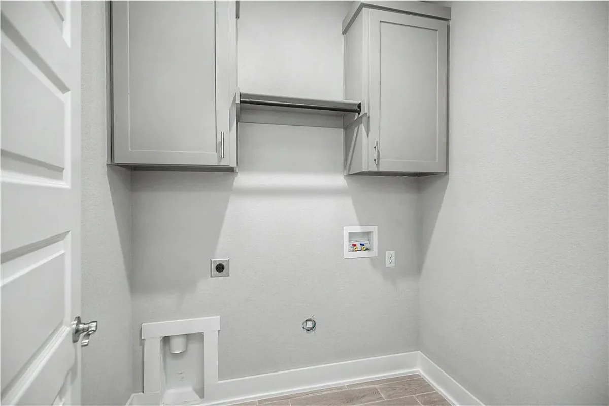 New Homes in Bentonville, AR - 6801 SW Orange Ave 72712 - Washer and Dryer Hookups