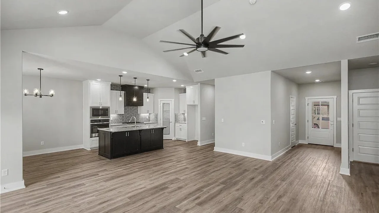 New Homes in Bentonville, AR - 6803 SW Orange Ave., Bentonville, AR 72712 - Open Floor Plan